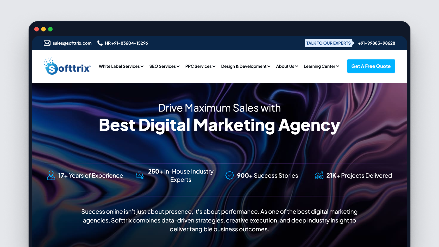 Softtrix homepage