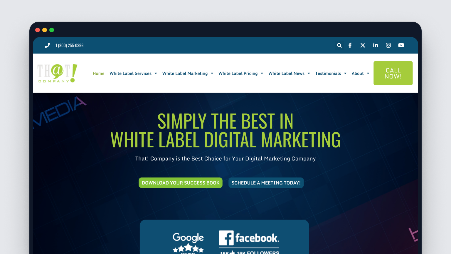 That Company homepage
