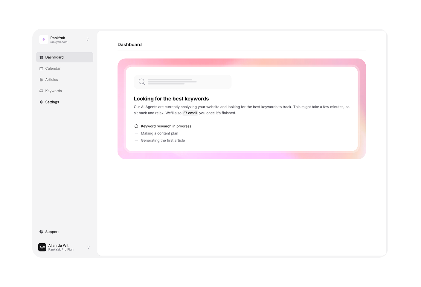 AI-powered competitor analysis